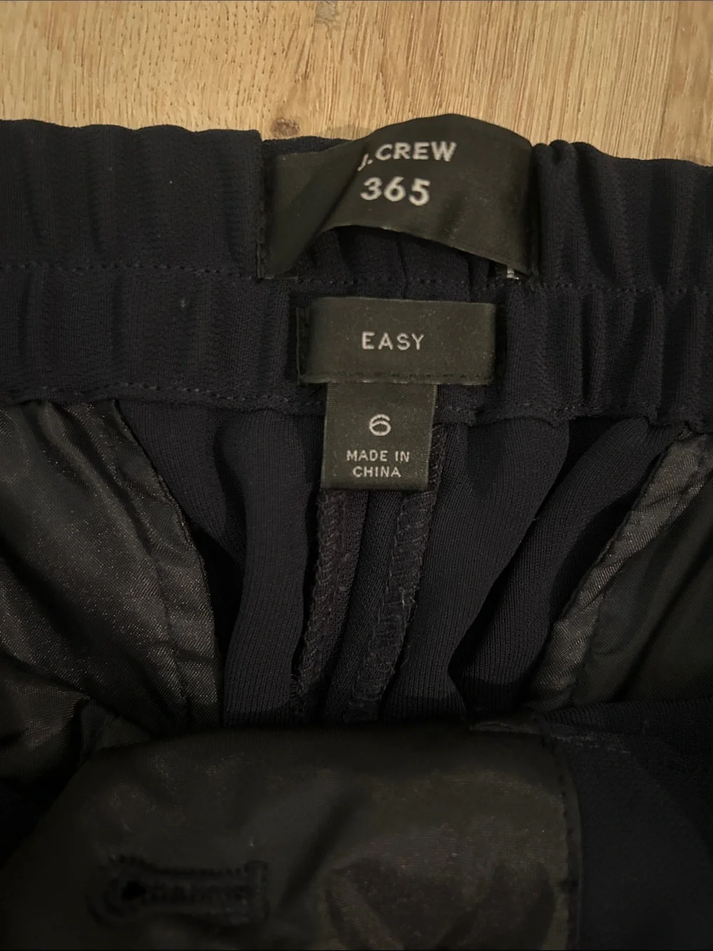 jcrew navy Cropped Dress Pants - Picture 2 of 4